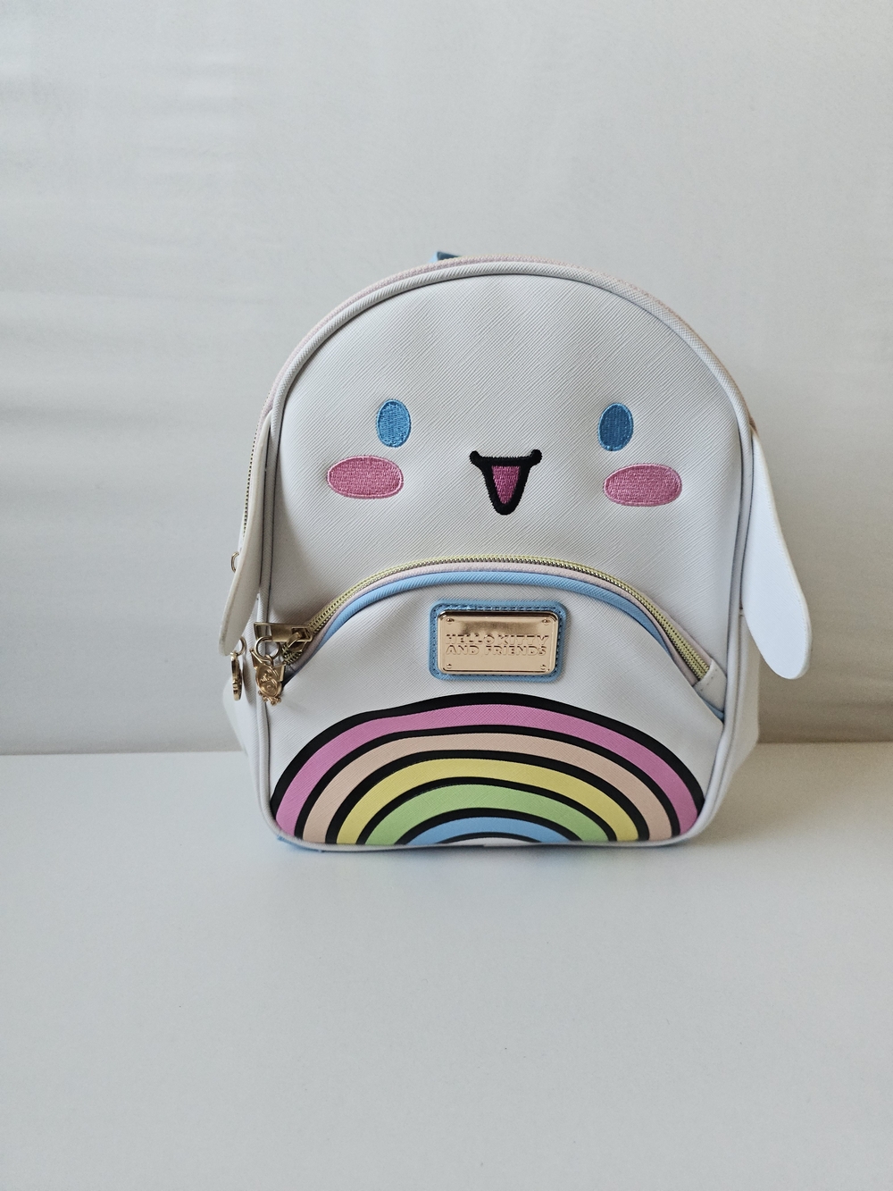 NWT Sanrio Cinnamoroll & Hello Kitty Rainbow Mini Backpack